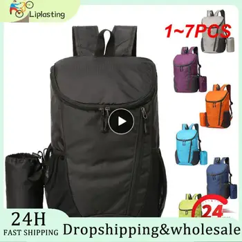 1-7 шт. Легкий Складной Водонепроницаемый и сверхлегкий рюкзак большой емкости для путешествий, мужской и женский спортивный рюкзак