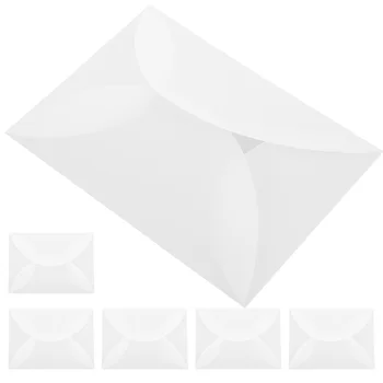 10 шт. конвертов, пергаментных конвертов, 5x7 Белых поздравительных открыток, свадебных бумажных приглашений, маленьких открыток для невесты
