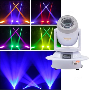 100 Вт Мини Движущийся Головной Луч Прожектора LED Prism Красочный Вращающийся Эффект для Dj Stage Club Bar Disco Party