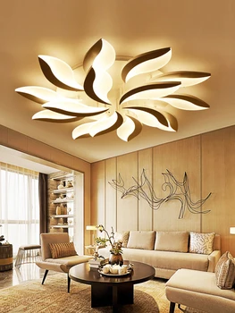 2023 Новый светодиодный потолочный светильник для гостиной, спальни, современная простая атмосфера, креативные бытовые скандинавские акриловые лампы