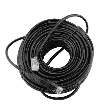 ESCAM Сетевой кабель cat5 Ethernet длиной от 10 м до 50 м, патч RJ45, наружный водонепроницаемый кабель локальной сети, провода для системы IP-камер CCTV POE