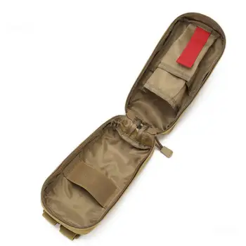Аптечка первой помощи EDC сумка Тактическая MOLLE Уличная сумка Жгут Ножницы Поясная сумка военный вентилятор Тактическая сумка