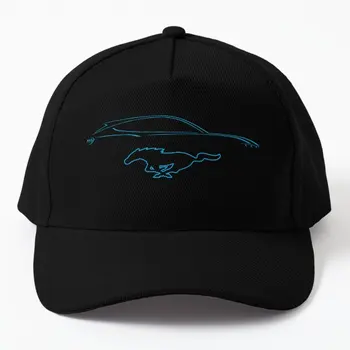 Бейсболка Mach E Silhouette, Черная летняя шапка в стиле хип-хоп, Повседневная весенняя шапка
 Snapback Женский капот для мальчиков с принтом на открытом воздухе