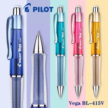 Гелевая ручка PILOT Vega BL-415V с Низким Центром тяжести, Выдвижной Роликовый Шарик, Ручка 0,7 мм, Школьные Принадлежности, Канцелярские Принадлежности, Офисные Аксессуары