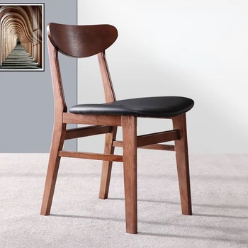 Деревянный Индивидуальный обеденный стул, комод для отдыха, Переносной Дизайнерский обеденный стул, мобильные телефоны для кафе, мебель для дома Sillas De Comedor