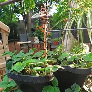 Деревянный кол для электрокультурных растений Универсальный кол для электрокультурных растений Увеличьте рост сада с помощью 17-дюймовой электрокультурной установки
