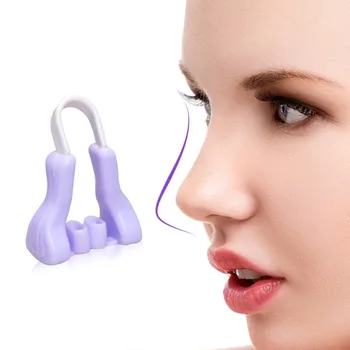 Зажим для придания формы носу, Подтягивающий нос, Формирующий переносицу, Выпрямляющий устройство для придания стройности Силиконовому носу, не причиняющему боли, Косметические инструменты