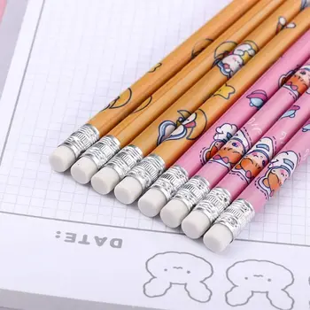 Инструменты для письма и рисования, школьный набор карандашей для рисования с мультяшным астронавтом, карандаш HB, угольный карандаш, набор карандашей для эскизов, деревянный карандаш