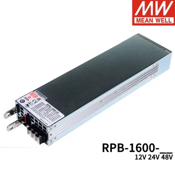 Интеллектуальное Зарядное Устройство с одним выходом MEAN WELL серии RPB-1600 DC14.4V 100A/28.8V 55A/57.6V 27.5A мощностью 1600 Вт