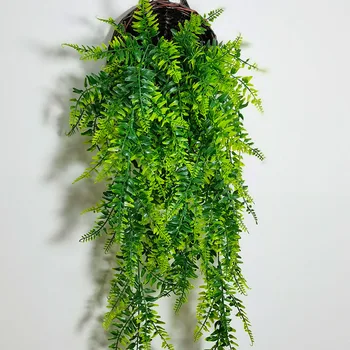 Искусственная искусственная лиана с зелеными листьями Плюща, 80 см, гирлянды для дома, Свадебная вечеринка, Подвесная Гирлянда, искусственный цветок