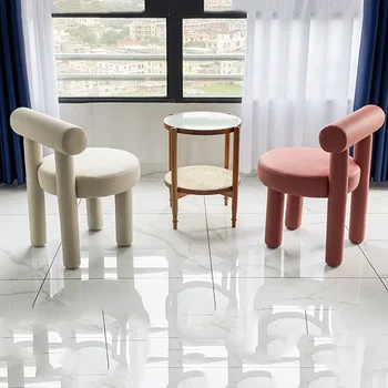 Красивые обеденные стулья Копия дизайнерского стула для спальни в европейском стиле, столовая, Ультралегкая мебель для дома для кемпинга, мебель для дома Cocina