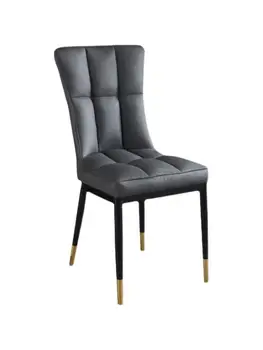Легкий роскошный Современный минималистичный домашний обеденный стул в ресторане отеля в скандинавском стиле, стул со спинкой, стул для отдыха, стул для книг, обеденный стол