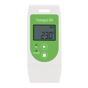 Многоразовый регистратор данных Tempu04, регистратор данных температуры с емкостью 32000 точек СКИДКА 30%