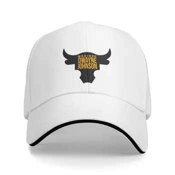 Модная бейсболка The Rock Dwayne для мужчин и женщин, дышащая спортивная шапка Johnson Bull Dad Hat