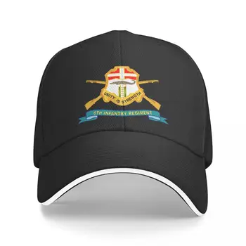 Новая армия - 6-й пехотный полк - DUI w Br - Лента X 300 Бейсболка Дизайнерская шляпа Кепки Женские мужские