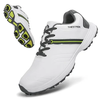 Новая обувь для гольфа, мужские шипы, одежда для гольфа для мужчин, профессиональные кроссовки для ходьбы, роскошная спортивная обувь