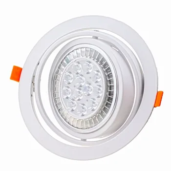 Потолочный светильник Downlight для круглой регулируемой точечной лампы AR111 Led Cup Bulbs Держатель для установки в рамку Встраиваемого светодиода