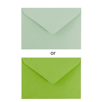 Пустые конверты разных цветов для приглашений на день рождения, выпускной, детский душ 45BA