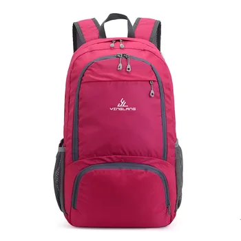 Сверхлегкий Складной рюкзак для занятий спортом на открытом воздухе, водонепроницаемая походная сумка большой емкости для мужчин и женщин, Портативный рюкзак для путешествий