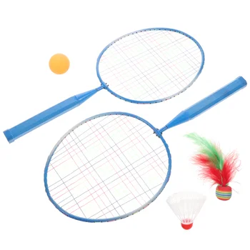Теннисные ракетки, набор мячей, ракетка для бадминтона, Интерактивные игры для родителей и детей, Спортивные игрушки на открытом воздухе для детей, развлечения для детей