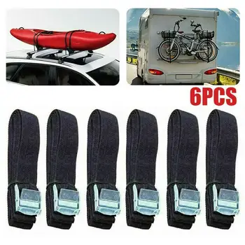 Упаковка из 6 крепежных ремней Крепежные ремни для рамы автомобиля Багажный ремень