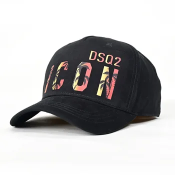 Фирменный стиль пары Бейсболки из 100% хлопка с буквами, высококачественная мужская кепка, Дизайнерский дизайн, черная кепка, шляпы для папы, подарок для парня